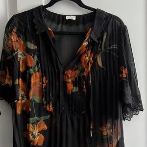 Floral print Wilfred blouse